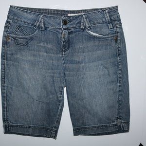 DKNY Jeans Petites Bermuda Jean Shorts